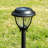 Black Low Voltage Solar Powered Integrated LED Pathway Light Pack