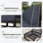 6 Pieces Modern Aluminum Patio Furniture Set With Fire Table, Outdoor Modular Sectional Conversation Set L-shaped Sofa For Backyard-528352115-528352112