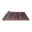 Tapis oriental bleu / rouge-166443212
