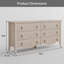 Commode double 6 tiroirs Avenall-124966170