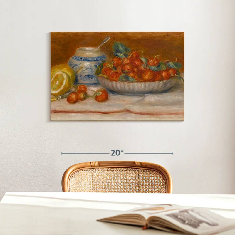 Yarlin Strawberries 1905, 16" H x 24" W