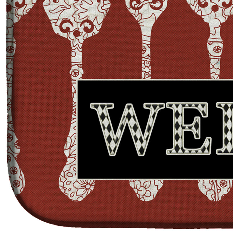 Tapis de séchage welcome cuillères de service