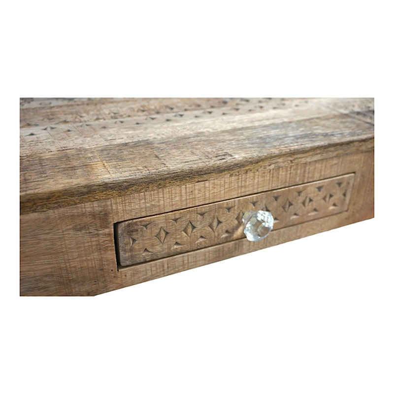 Nirmit 43'' Solid Wood Console Table