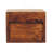 Solis 1-Drawer Chestnut Wall-Mounted Nightstand, 1 Open Slot, Brown-84791912