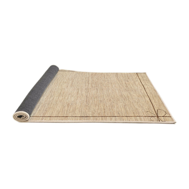 Tapis de zone brun ciel contemporain, Rectangle 5 pi x 7 pi