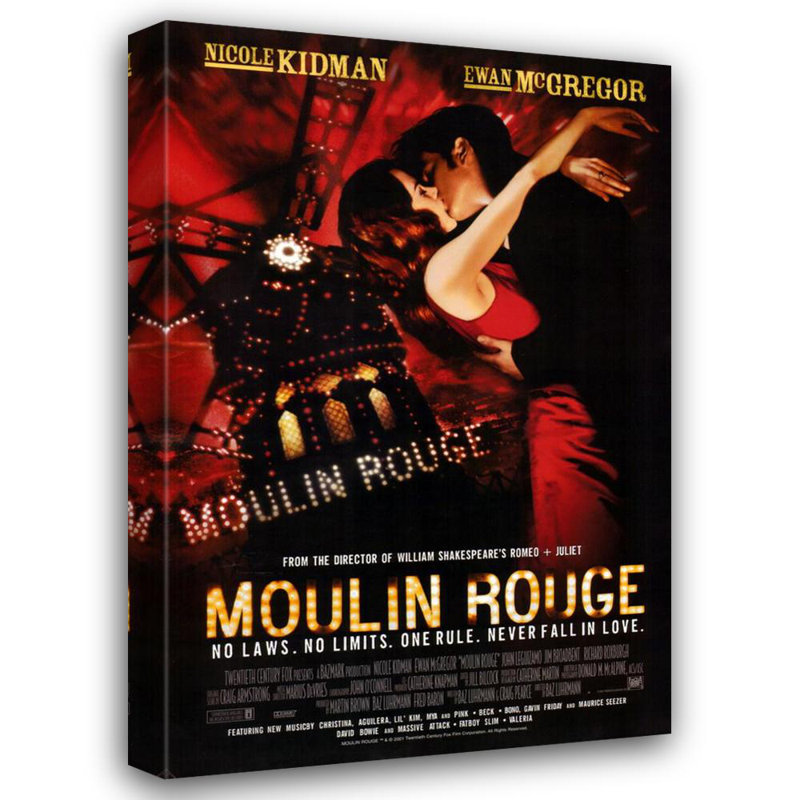 Moulin Rouge, H 40 po x l 27 po