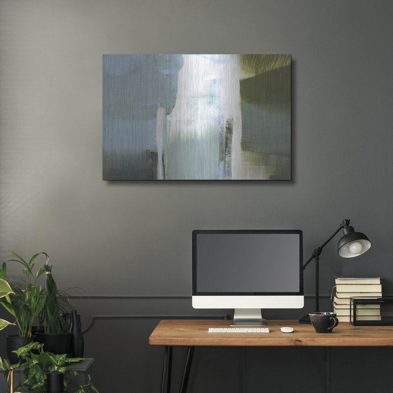 «Spatial Composition 13 10 2017» par Stephanie Villafane, art mural en métal, H 24 po x l 36 po