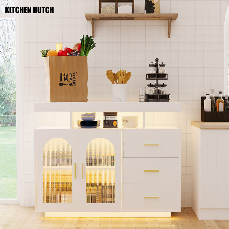 100cm Sideboard, White