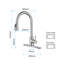 Robinet de cuisine avec douchette extractible-128500619