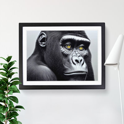 Astonishing Gorilla - Single Picture Frame Print