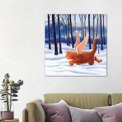 10th Life 1 Piece Wrapped Canvas Painting