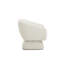 Chaises d'appoint modernes, base en bois massif, style contemporain pour le salon