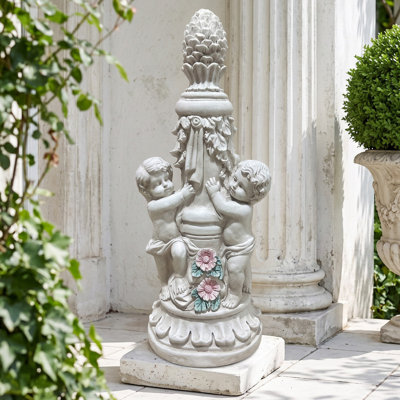 Statues en oxyde de magnésium d'escalade pour enfants, sculptures de jardin pour la cour extérieure et le patio