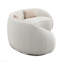 Canapé modulaire beige avec 3 coussins Boucle