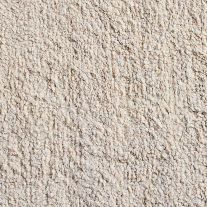 Shadow Play Hand Knotted Wool Area Rug in Sand, 9' x 12', Sand