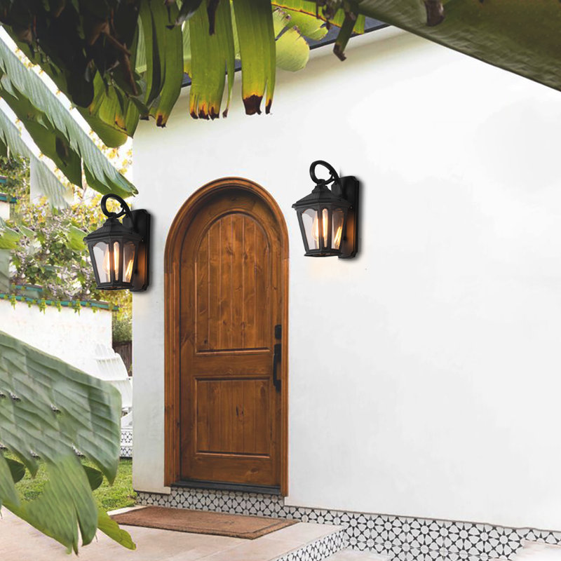 Bostock Classic 14" Aluminum Outdoor Wall Light Weatherproof