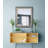 Caseyville Wood Flat Wall Mirror-45058916-31647562