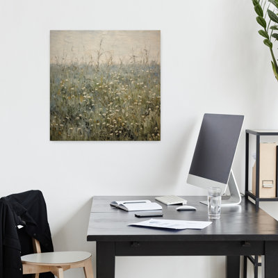 Art contemporain cachette avec fleurs sauvages
