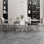 Simple Modern rectangular dining table sets.