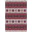 Tapis rectangulaire tissé avec envers antidérapant