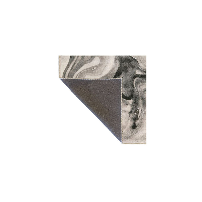 Tapis crème lavable à la machine, Sous-tapis rectangulaire 5 pi 1 po x 7 pi 7 po inc