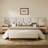Boucle Upholstered Panel Headboard-1005437574
