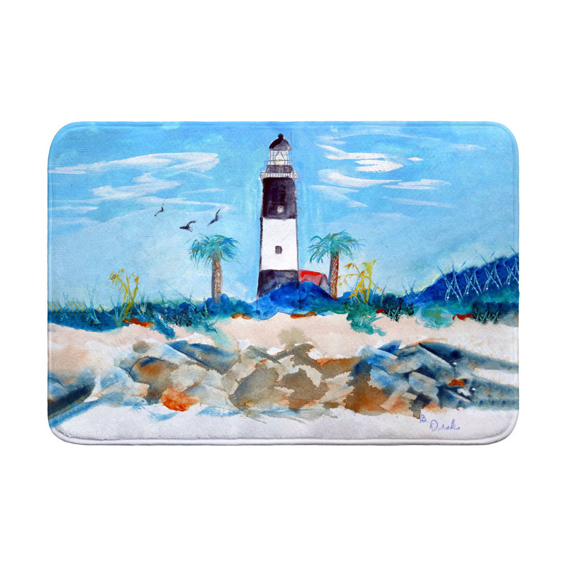 Tapis de bain Tybee Lighthouse, GA, L 36 po x l 24 po