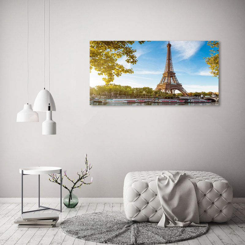 Eiffel Tower Paris - Wrapped Canvas Print