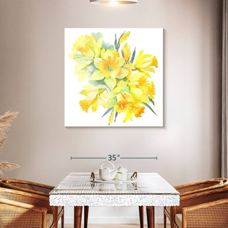 Bouquet de jonquilles jaunes Harnek, H 39 po x l 39 po