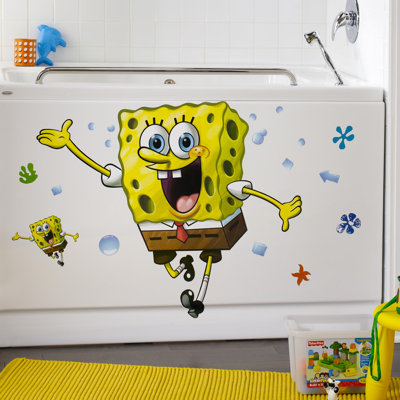 Entertainment Non-Wall Damaging Bathtub Sticker