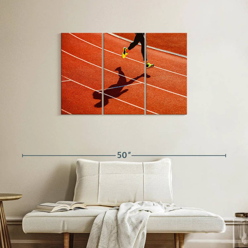 Levitating Runner, 24" H x 38" W