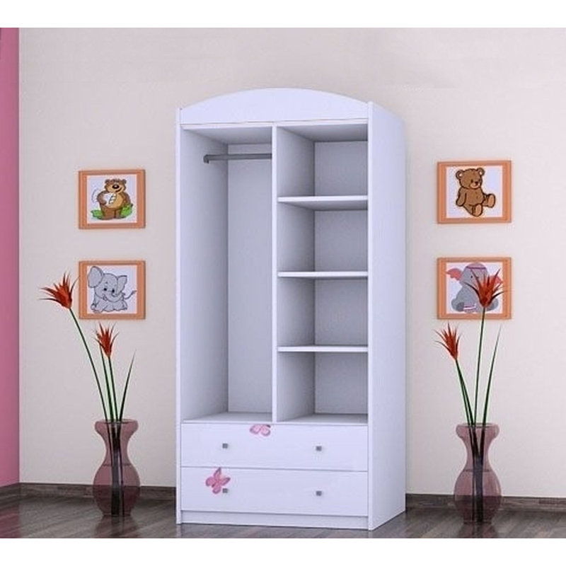Holton 2 Door Wardrobe, White