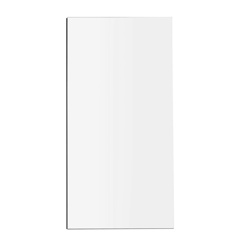 Armoire à pharmacie 18 po x 36 po - Noir mat, aluminium robuste, verre dur, capacité de rangement suffisante Armoire 18 x 36 avec verre rouillé - rangement spacieux, fixation murale