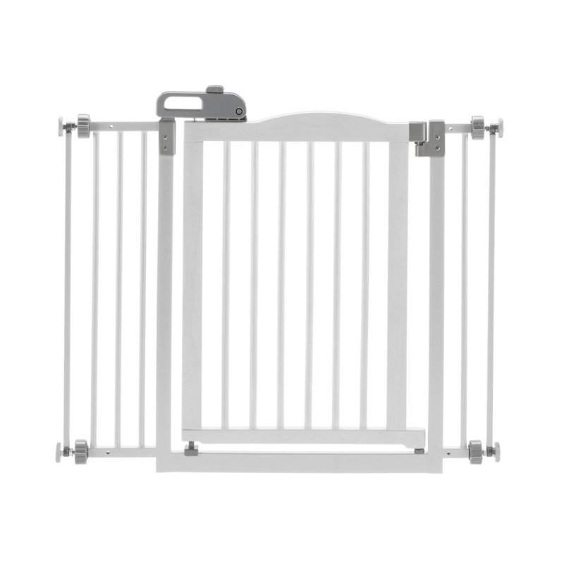Barrière pour animaux 1 pression Richell, Bois clair