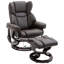 Fauteuil inclinable massant avec repose-pieds-1312843180