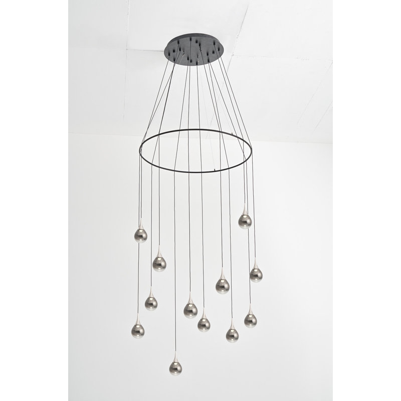 Luminaire suspendu Paopao PC12, Chrome