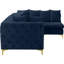 Canapé modulaire réversible en velours 108 po-82749476