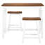 Lindale 2 -Person Solid Wood Dining Set