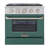Pro-Style 30 in. 4.2 cu. ft. 4-Burner Freestanding Gas Range with Convection Oven-94094669-50147959