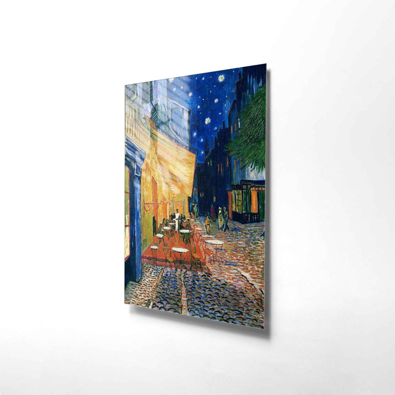 Élégante peinture décorative en verre trempé de 19,7 po x 27,6 po | 100% verre trempé, épaisseur: 0,16 pouce | Parfait pour la décoration intérieure, le salon et le bureau | Superbe œuvre d'art avec une esthétique moderne