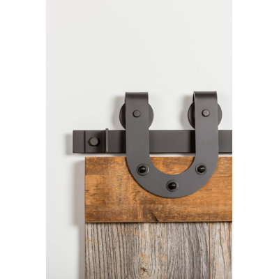Ensemble de quincaillerie pour porte de grange simple Horseshoe