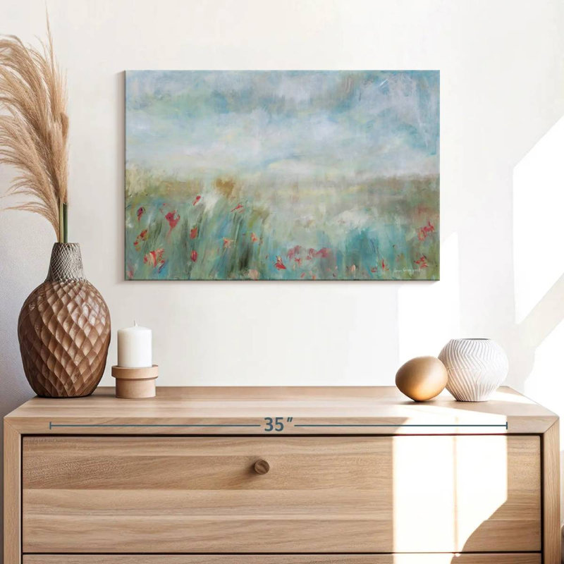 Avery Wild Garden Abstract, 16" H x 24" W