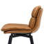 Tabouret de comptoir pivotant 26 po avec structure en métal-131635109