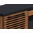 Liddel 69” Two-Tone Wood Fireplace TV Stand, Handcrafted in Arizona