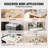 PVC Table Protector Clear Plastic Desk Protector-102461115