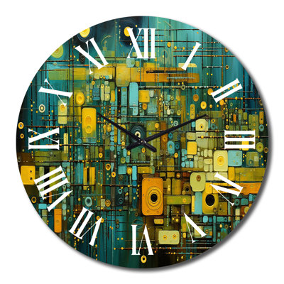 Horloge murale rétro Smooth Inner Fire