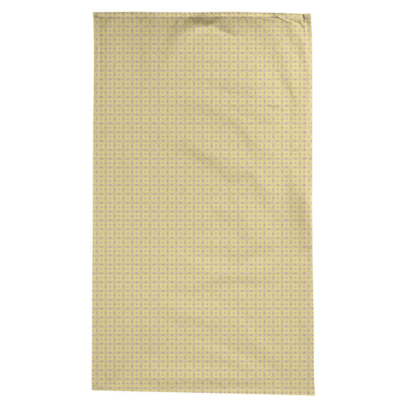Nappe à motif napperon Avicia, Jaune / Mauve