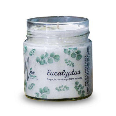 Miss Bougie – Eucalyptus Soy Candle 