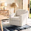 Upholstered Swivel Armchair-916881534