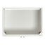 Meuble-lavabo sur pied simple 31 po avec plateau en marbre de Carrare Abshire-93359468